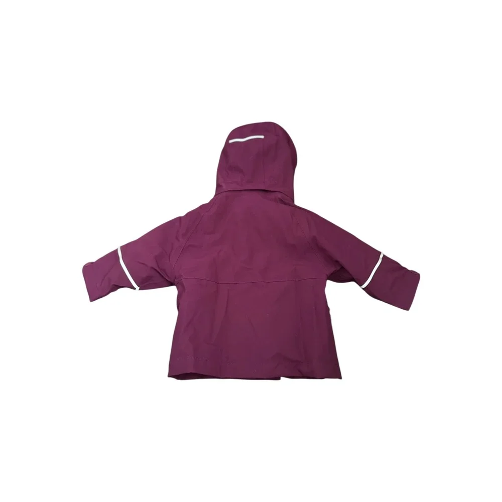 Patagonia Baby All‎ Seasons 3-in-1 Jacket Purple Hooded Fleece Lined 3-6m NEW